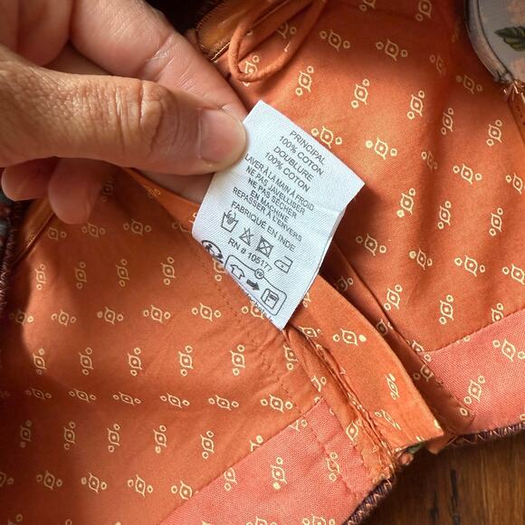 Ulla Johnson Isa bandeau Top In Tourmaline Handmade Woven Beaded Size 12 Boho - Picture 10 of 14